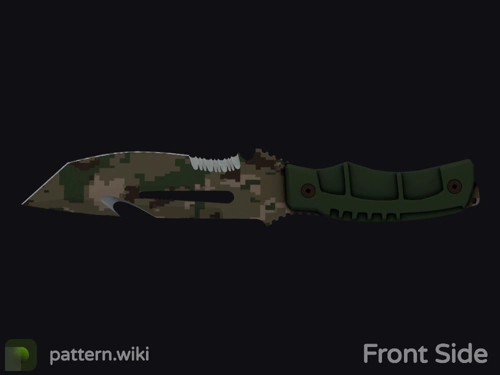 Survival Knife Forest DDPAT seed 477