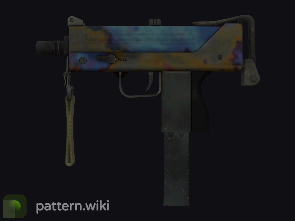 MAC-10 Case Hardened seed 501