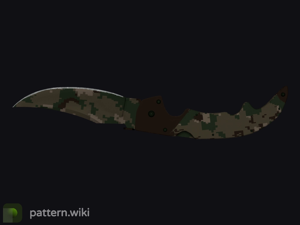 Falchion Knife Forest DDPAT seed 283