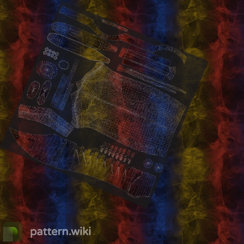 Bowie Knife Marble Fade seed 372 pattern template