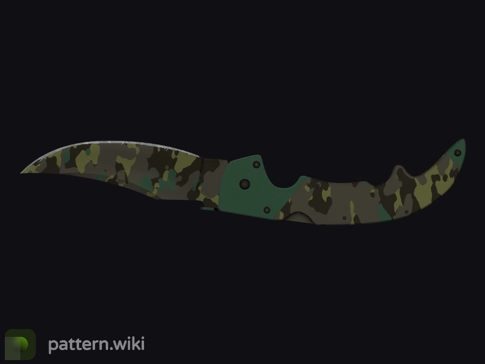 Falchion Knife Boreal Forest seed 187