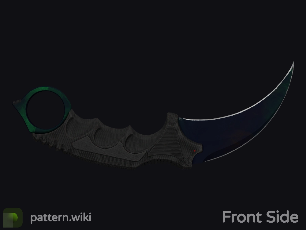 Karambit Gamma Doppler seed 881