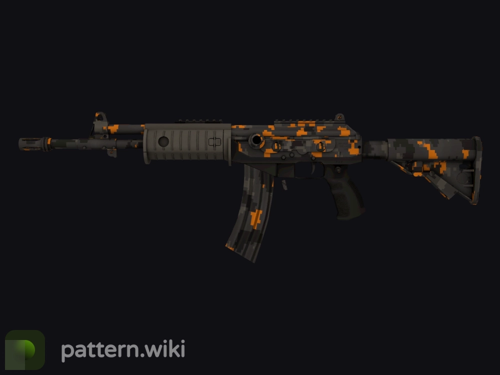 Galil AR Orange DDPAT seed 832