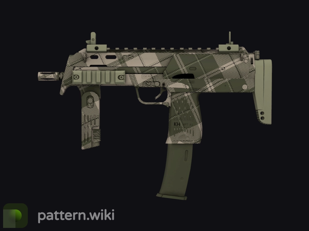 MP7 Olive Plaid seed 399