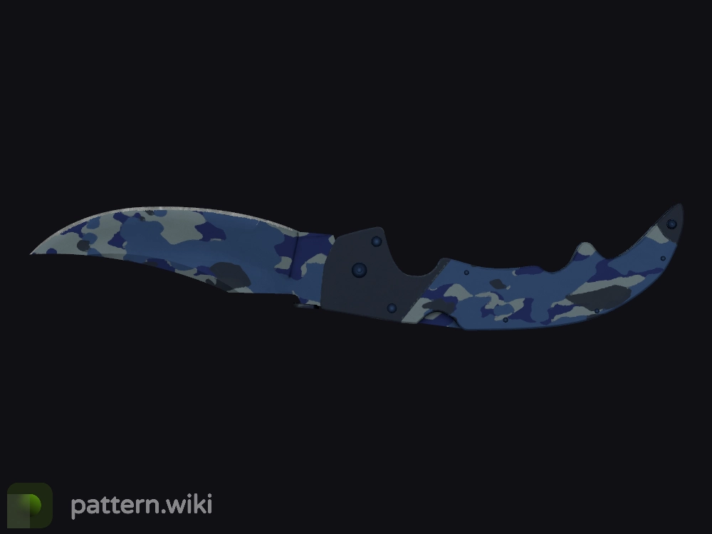 Falchion Knife Bright Water seed 17