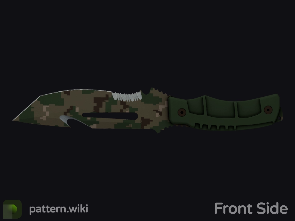 Survival Knife Forest DDPAT seed 1000