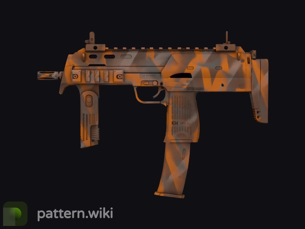 MP7 Orange Peel seed 547