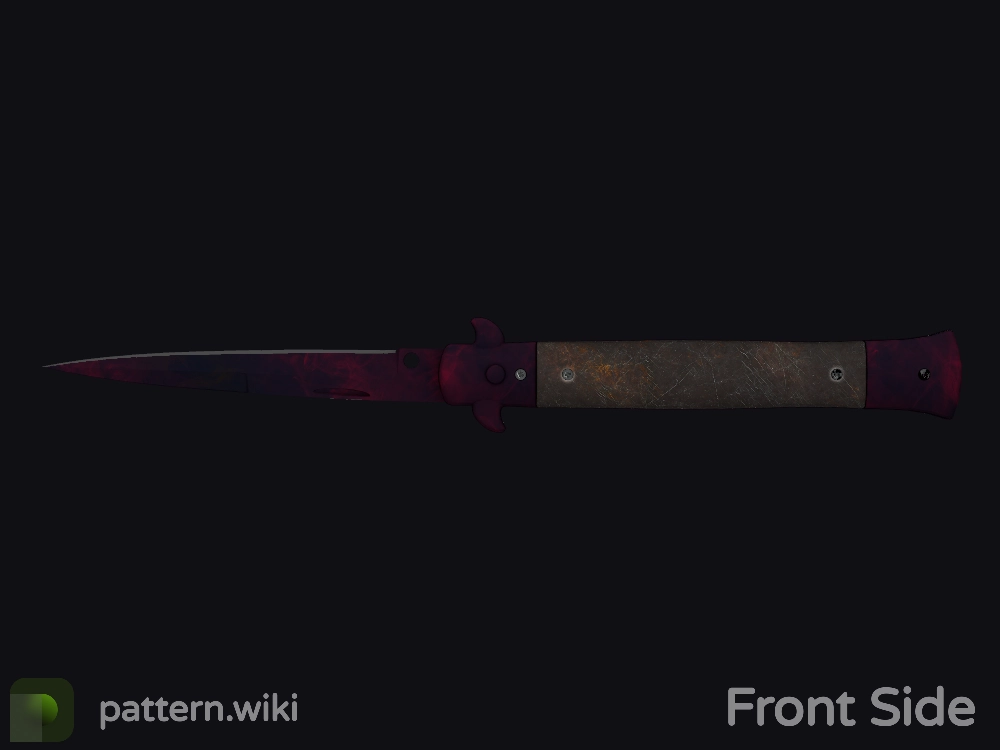 Stiletto Knife Doppler seed 276