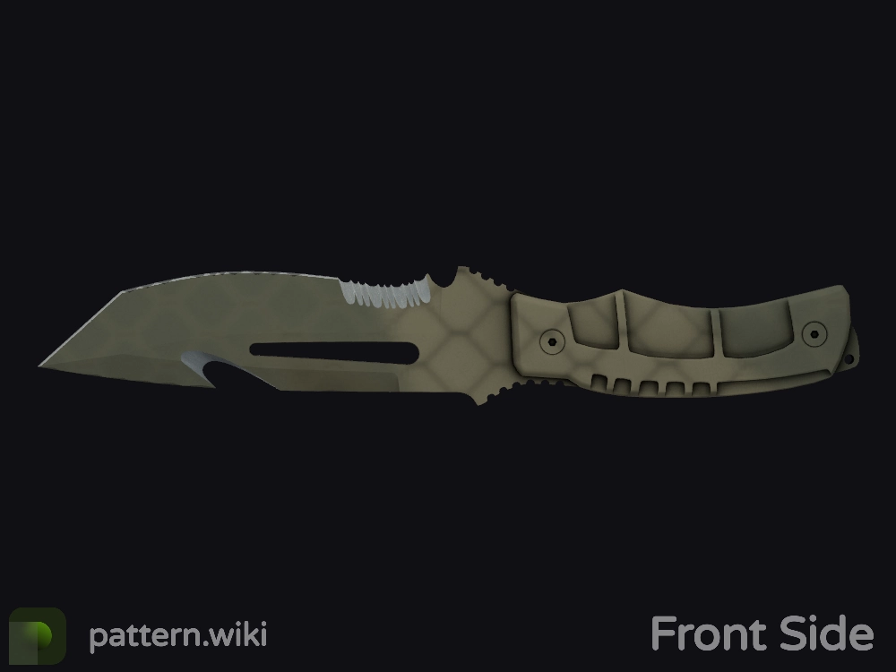 Survival Knife Safari Mesh seed 988