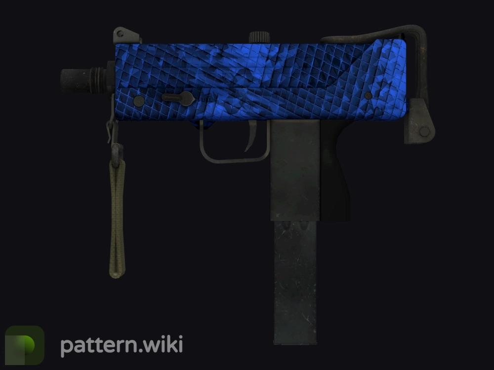 MAC-10 Lapis Gator seed 315