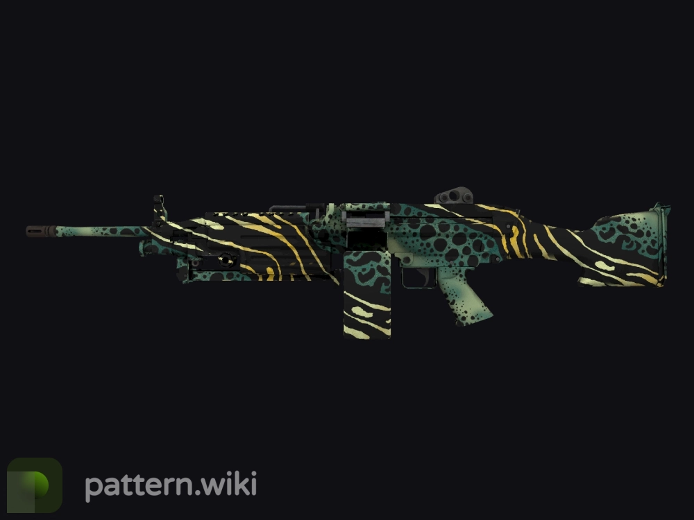 M249 Emerald Poison Dart seed 219