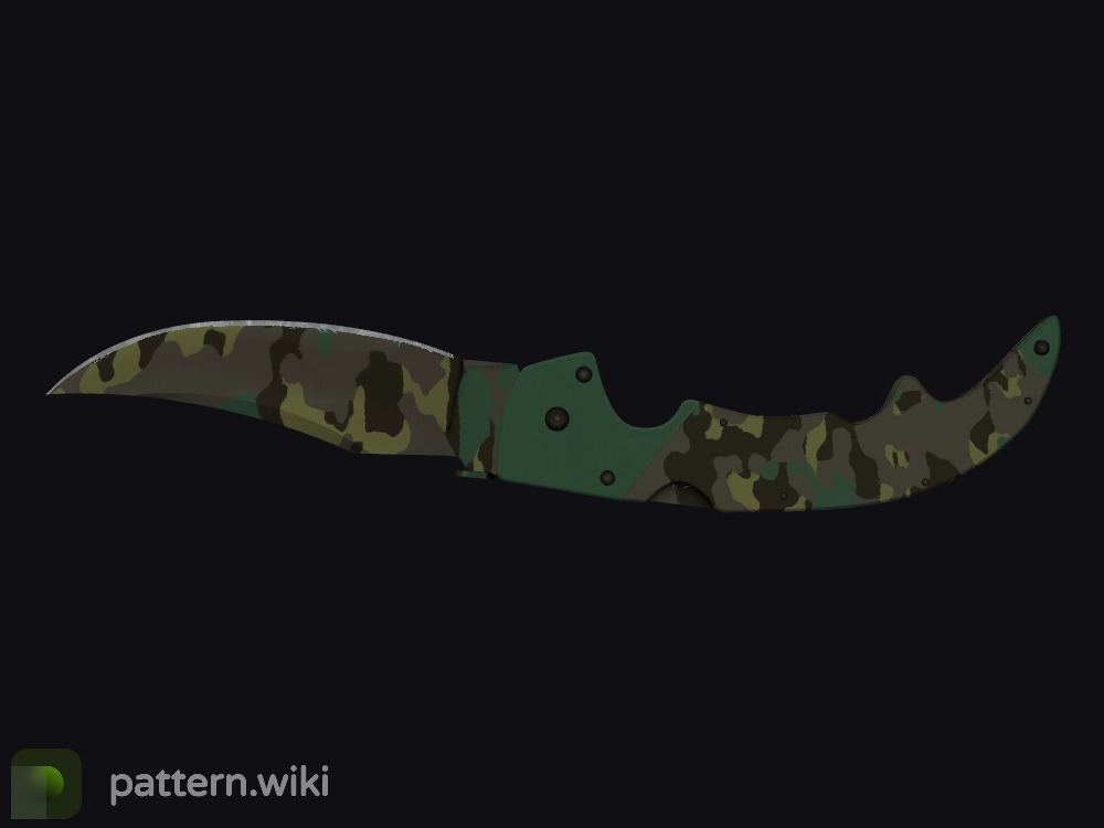 Falchion Knife Boreal Forest seed 204