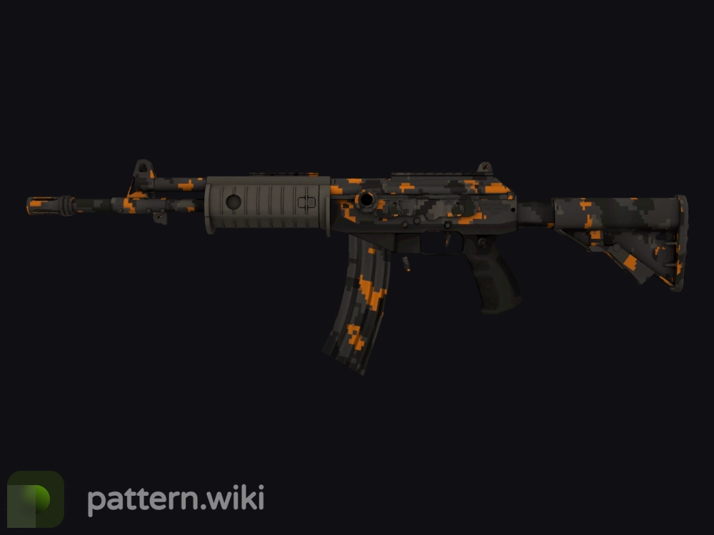 Galil AR Orange DDPAT seed 784