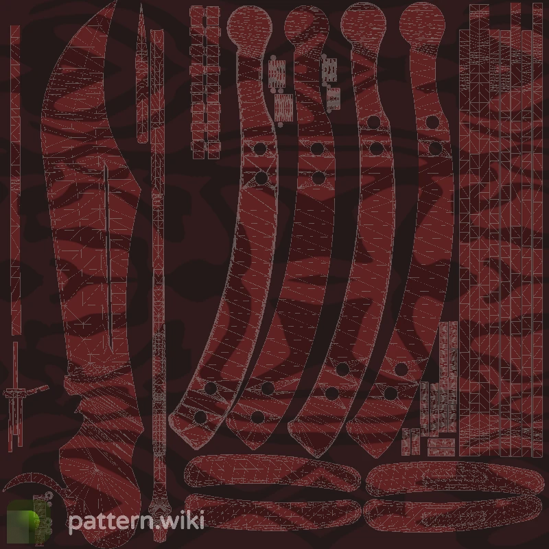 Butterfly Knife Slaughter seed 398 pattern template