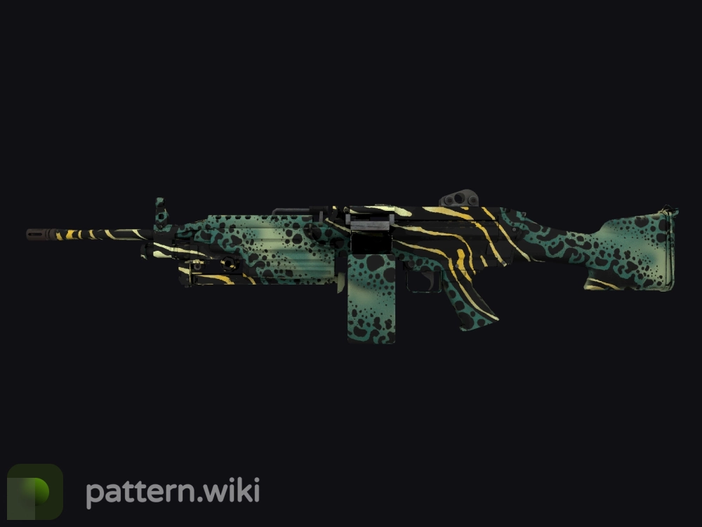 M249 Emerald Poison Dart seed 824