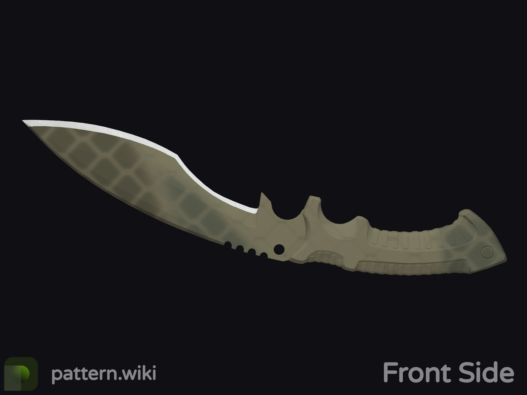 Kukri Knife Safari Mesh seed 854