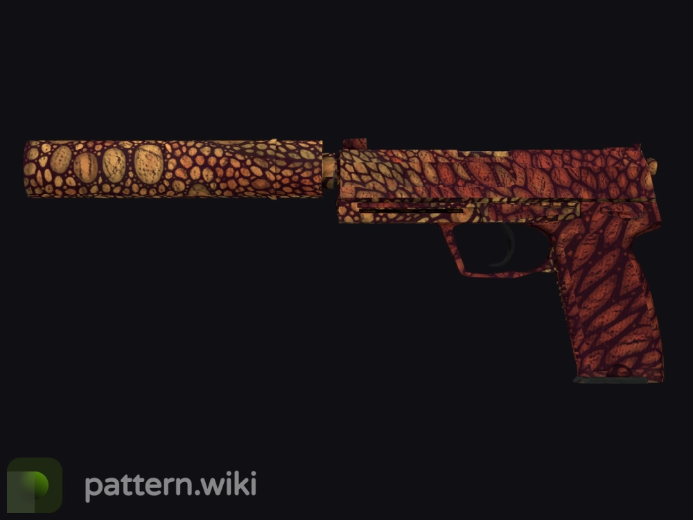 USP-S Orange Anolis seed 196