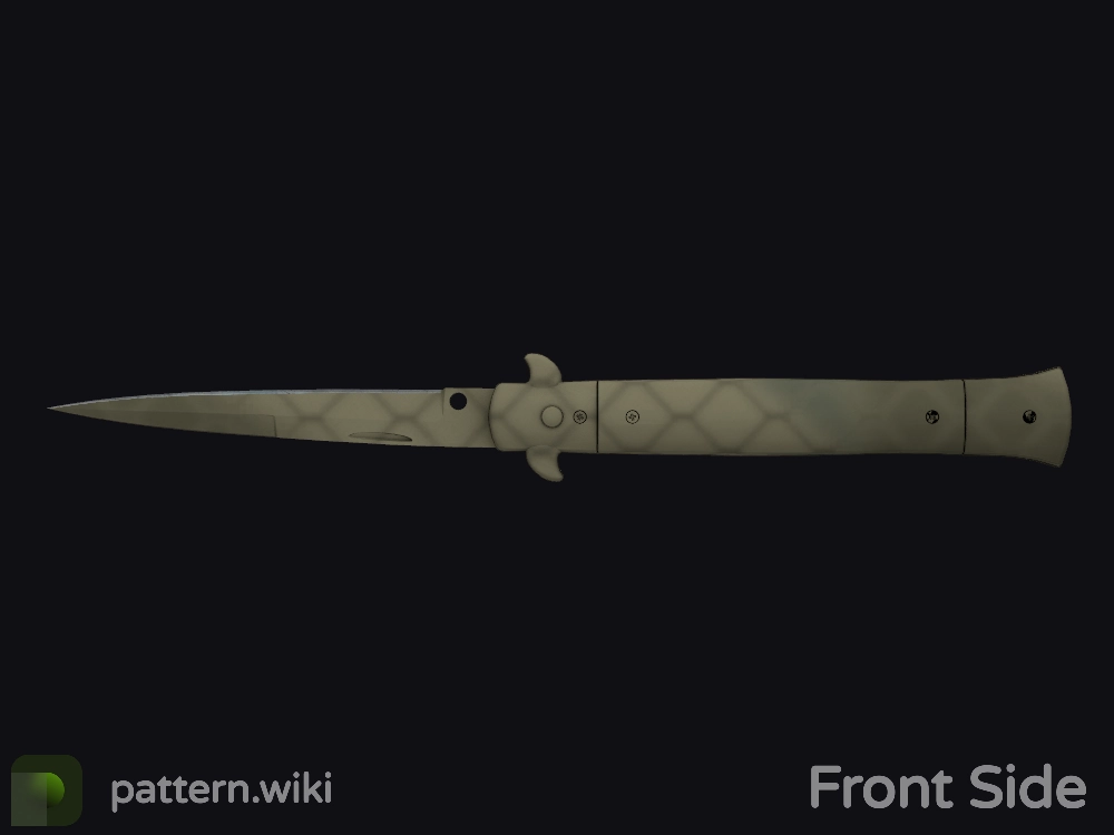 Stiletto Knife Safari Mesh seed 977