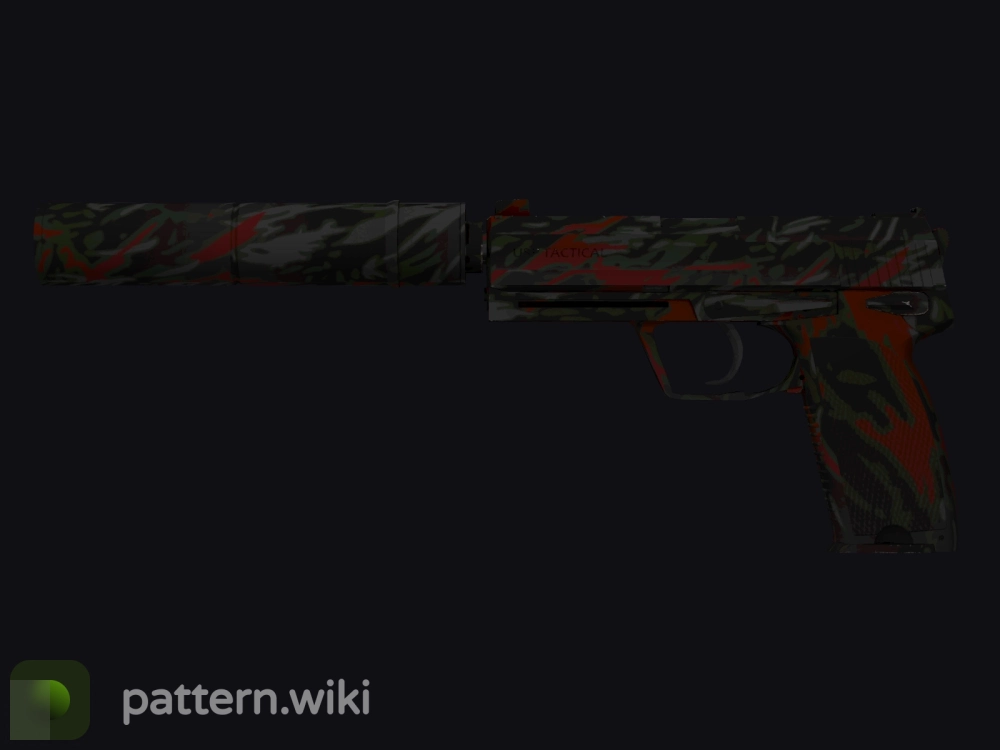 USP-S Blood Tiger seed 195