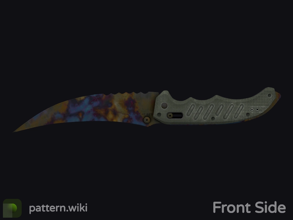 Flip Knife Case Hardened seed 659