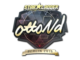 Sticker ottoNd (Gold) | Berlin 2019 preview