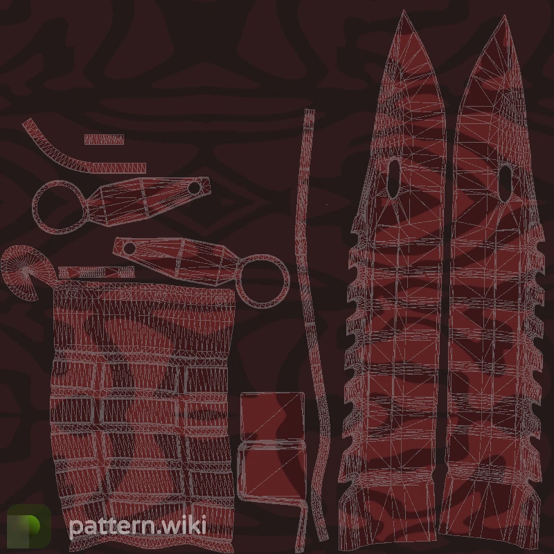 M9 Bayonet Slaughter seed 143 pattern template