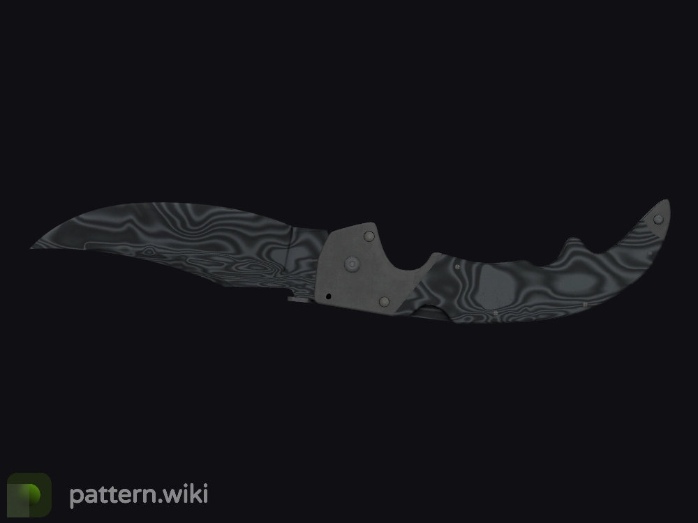 Falchion Knife Damascus Steel seed 907