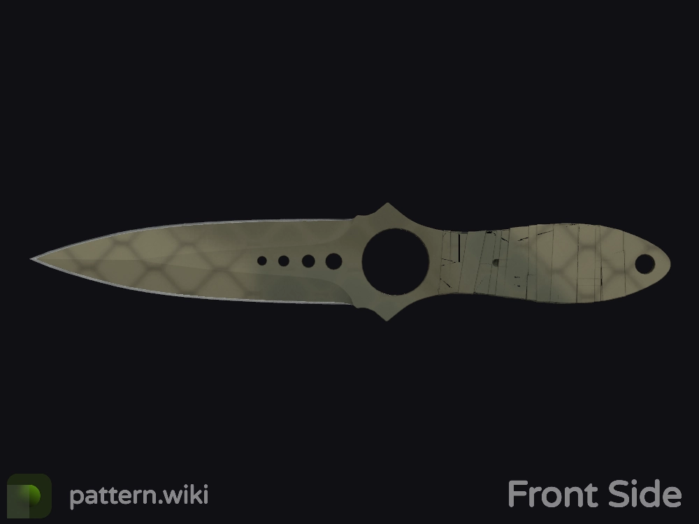 Skeleton Knife Safari Mesh seed 729