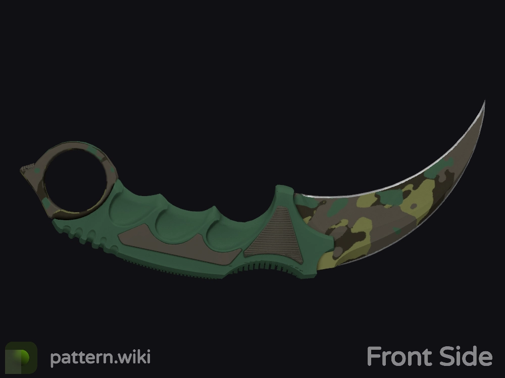 Karambit Boreal Forest seed 962