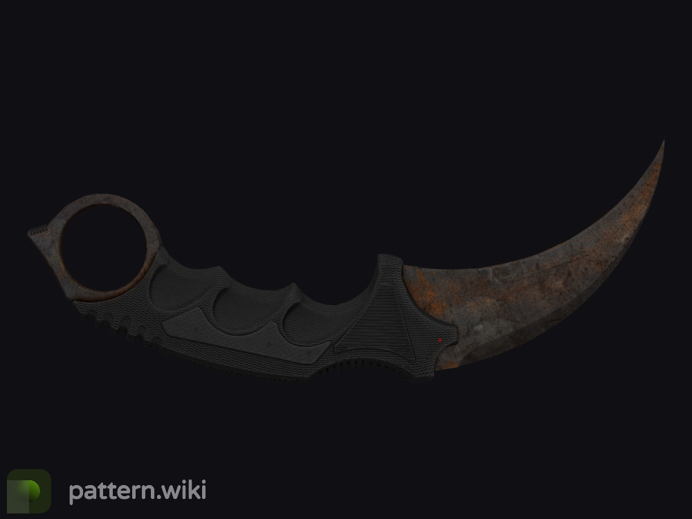 Karambit Rust Coat seed 2