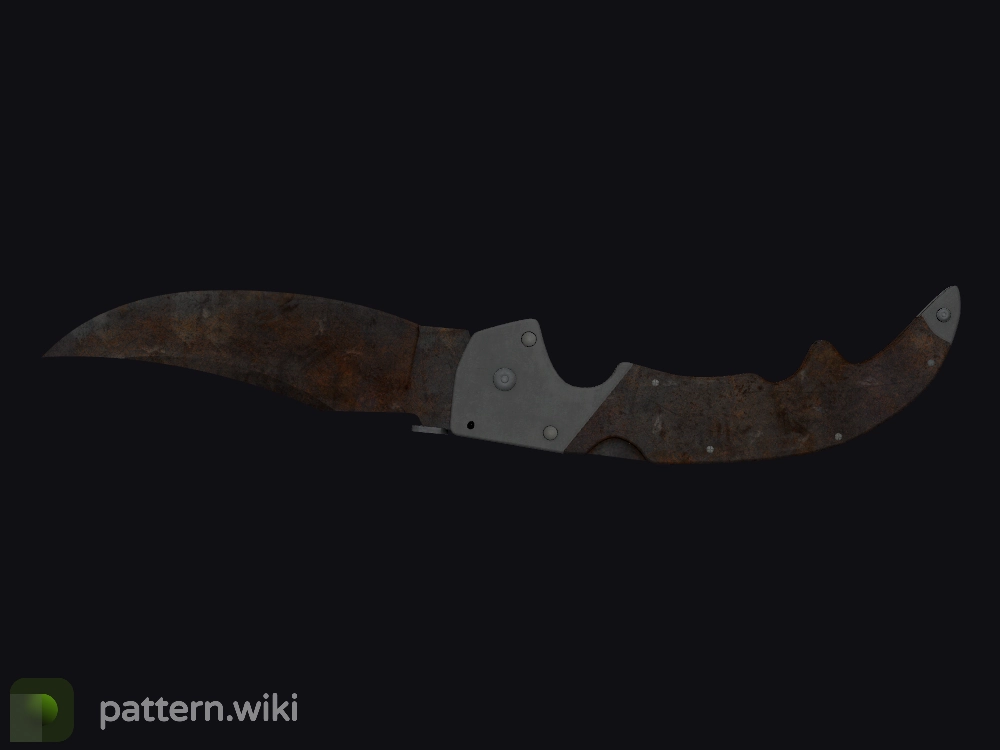 Falchion Knife Rust Coat seed 566