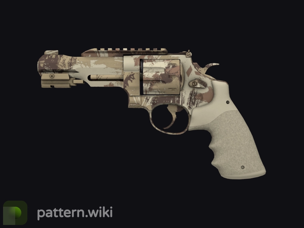 R8 Revolver Desert Brush seed 327