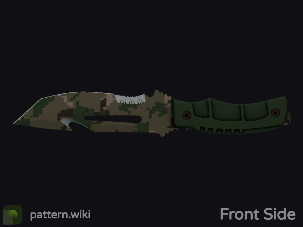 Survival Knife Forest DDPAT seed 169