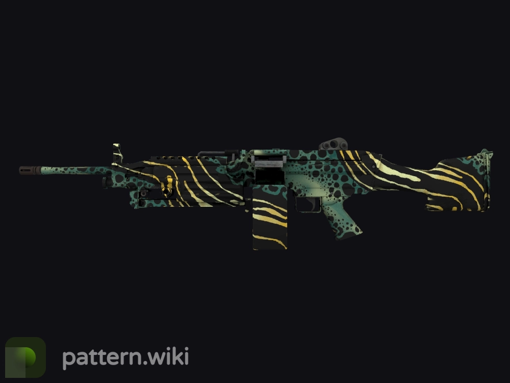 M249 Emerald Poison Dart seed 167