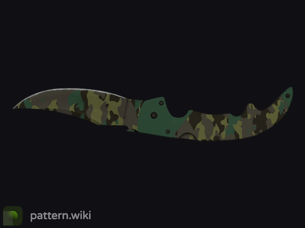Falchion Knife Boreal Forest seed 140