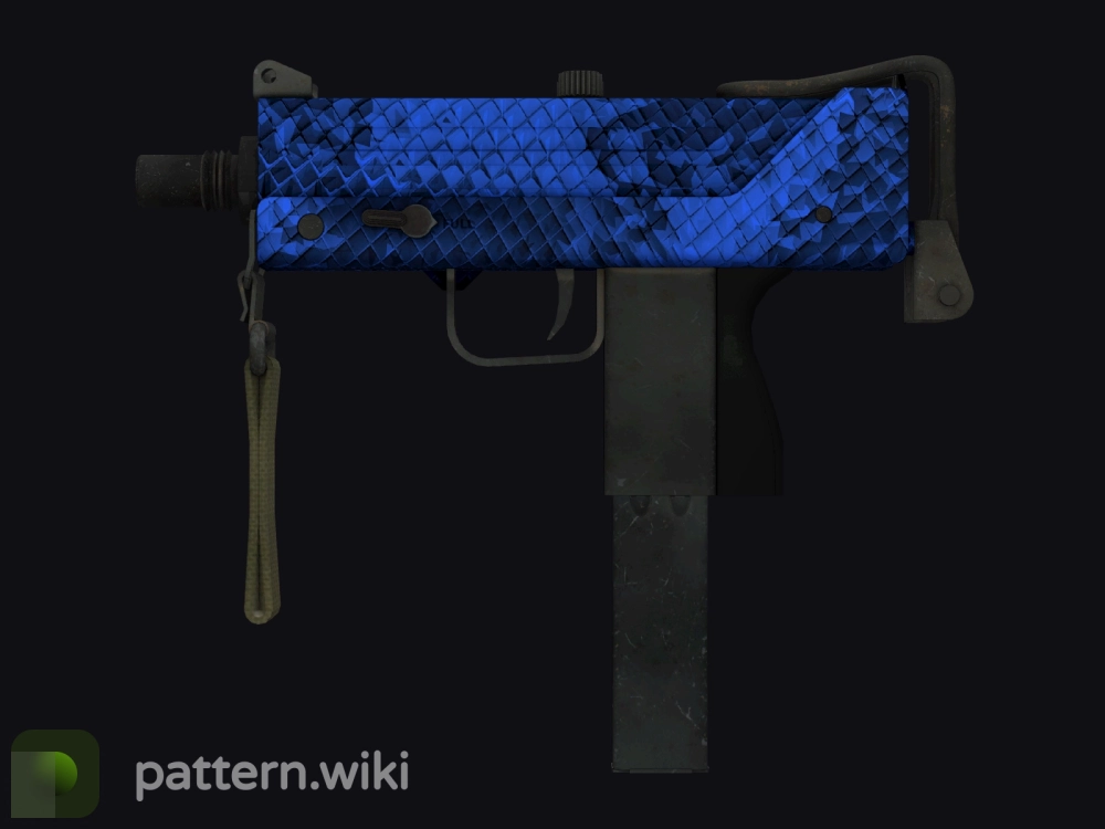 MAC-10 Lapis Gator seed 835