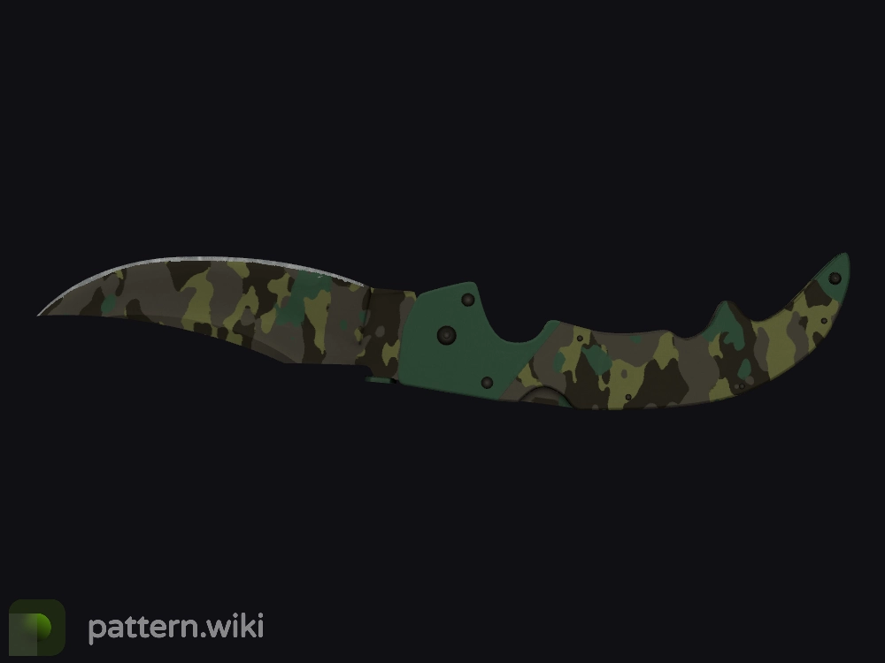 Falchion Knife Boreal Forest seed 145