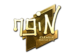 Sticker ngiN (Gold) | Boston 2018 preview