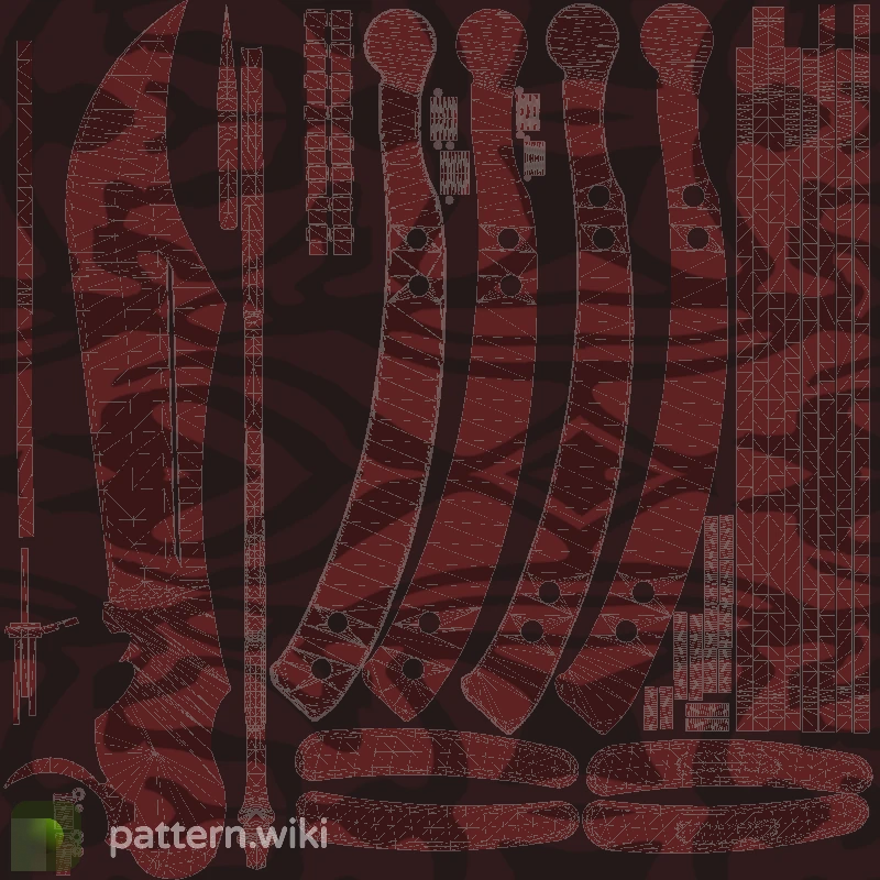 Butterfly Knife Slaughter seed 982 pattern template