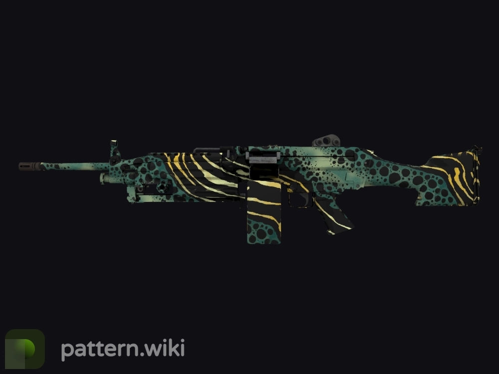 M249 Emerald Poison Dart seed 256