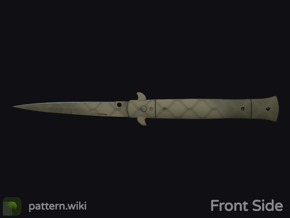 Stiletto Knife Safari Mesh seed 579