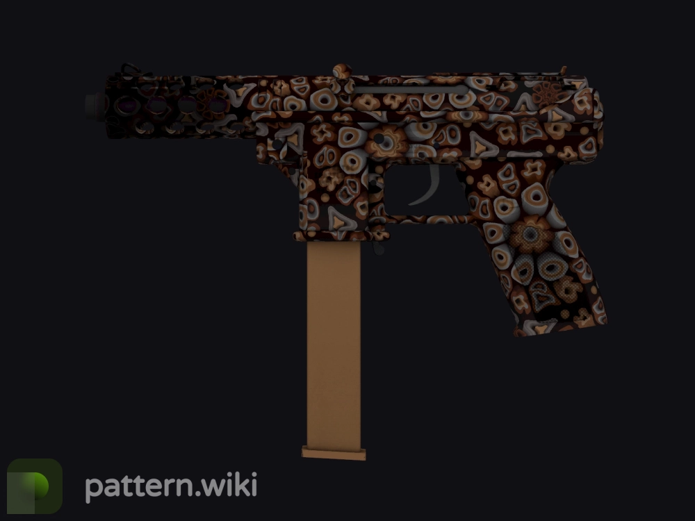 Tec-9 Orange Murano seed 9