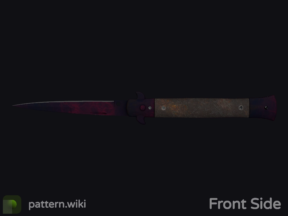 Stiletto Knife Doppler seed 340