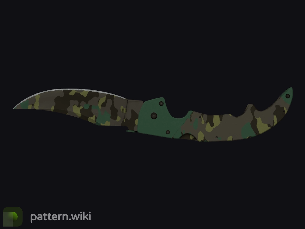 Falchion Knife Boreal Forest seed 764