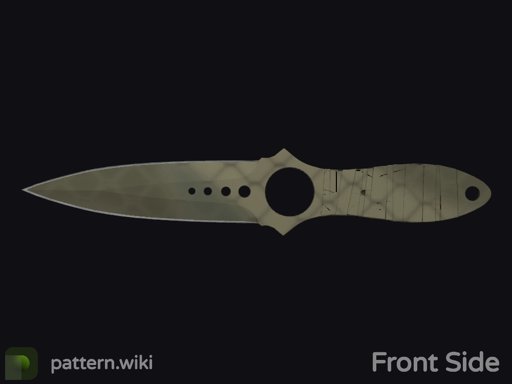 Skeleton Knife Safari Mesh seed 443