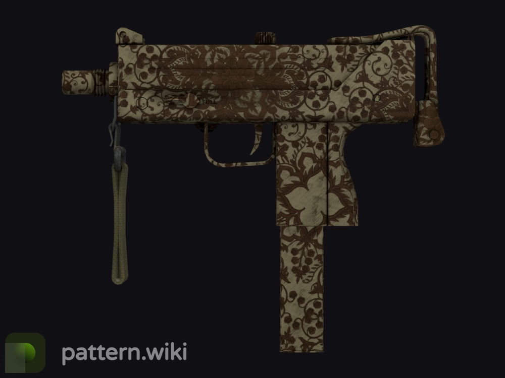 MAC-10 Sienna Damask seed 127