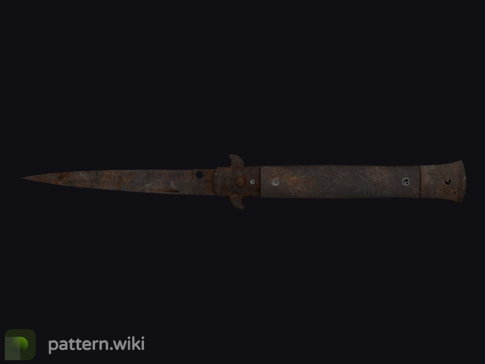 Stiletto Knife Rust Coat seed 949