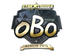 Sticker oBo (Gold) | Berlin 2019 preview