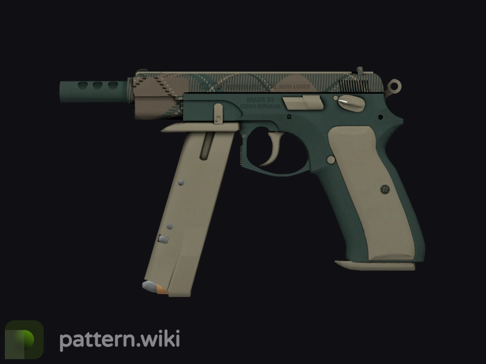 CZ75-Auto Green Plaid seed 162