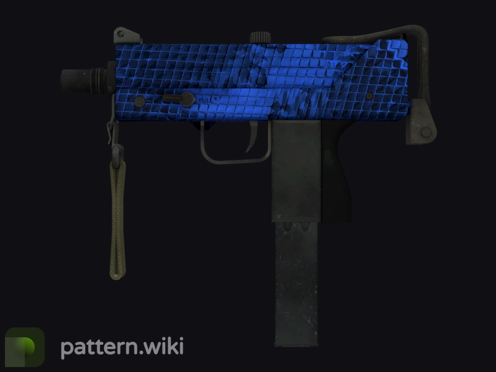 MAC-10 Lapis Gator seed 434